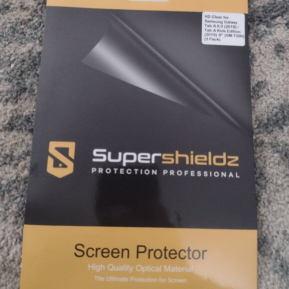 NEW 2 Samsung Galaxy Tab A tablet screen protectors - Picture 1 of 3